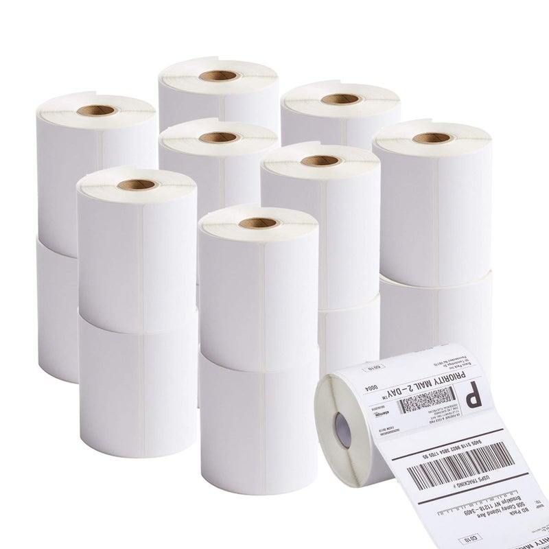 RBHK 4x6 Thermal Labels - 5000 Labels, 20 Rolls, Compatible with Zebra, Rollo, JADENS, OFFNOVA, MUNBYN Printers - Image 1